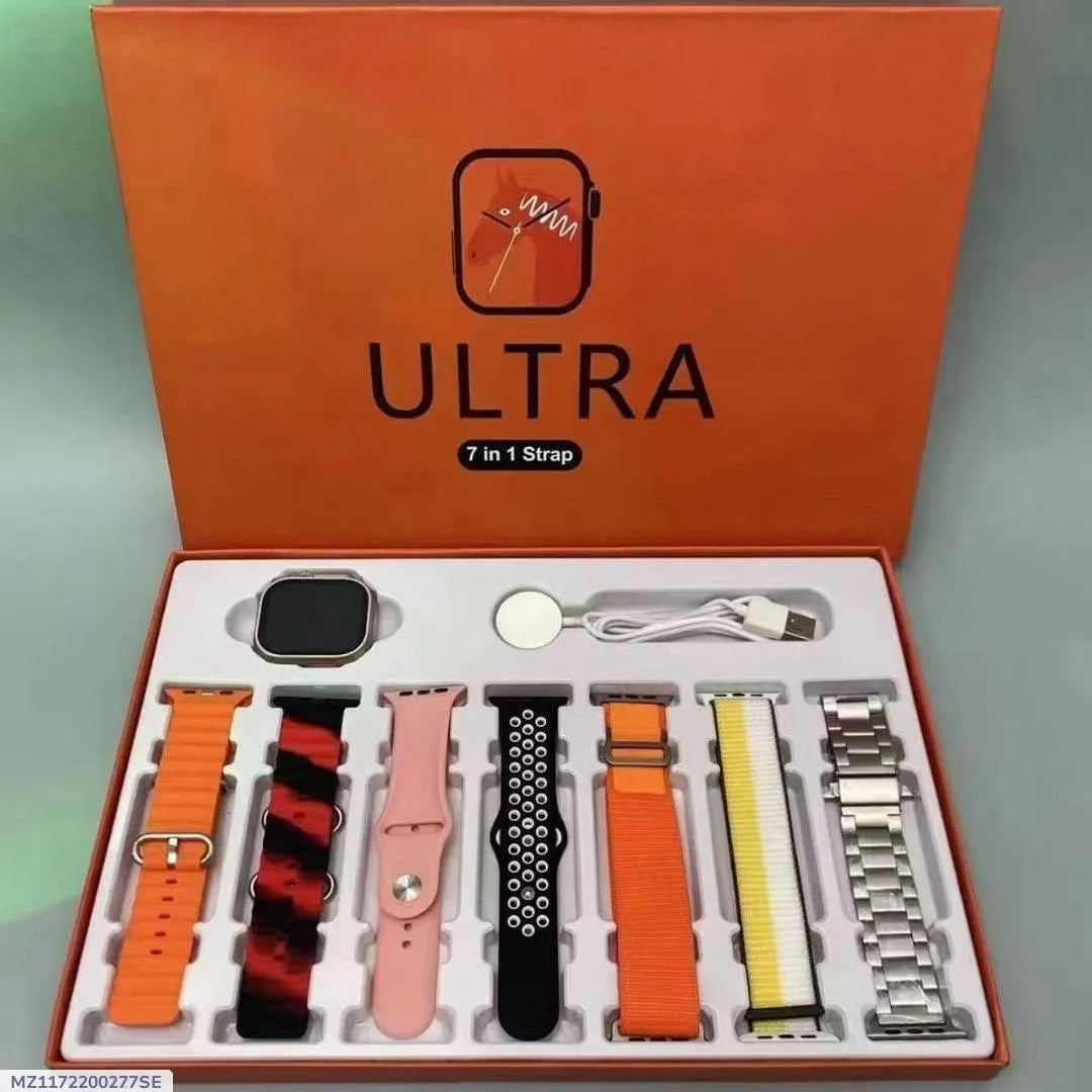 Ultra 7-in-1 Smartwatch Strap Set