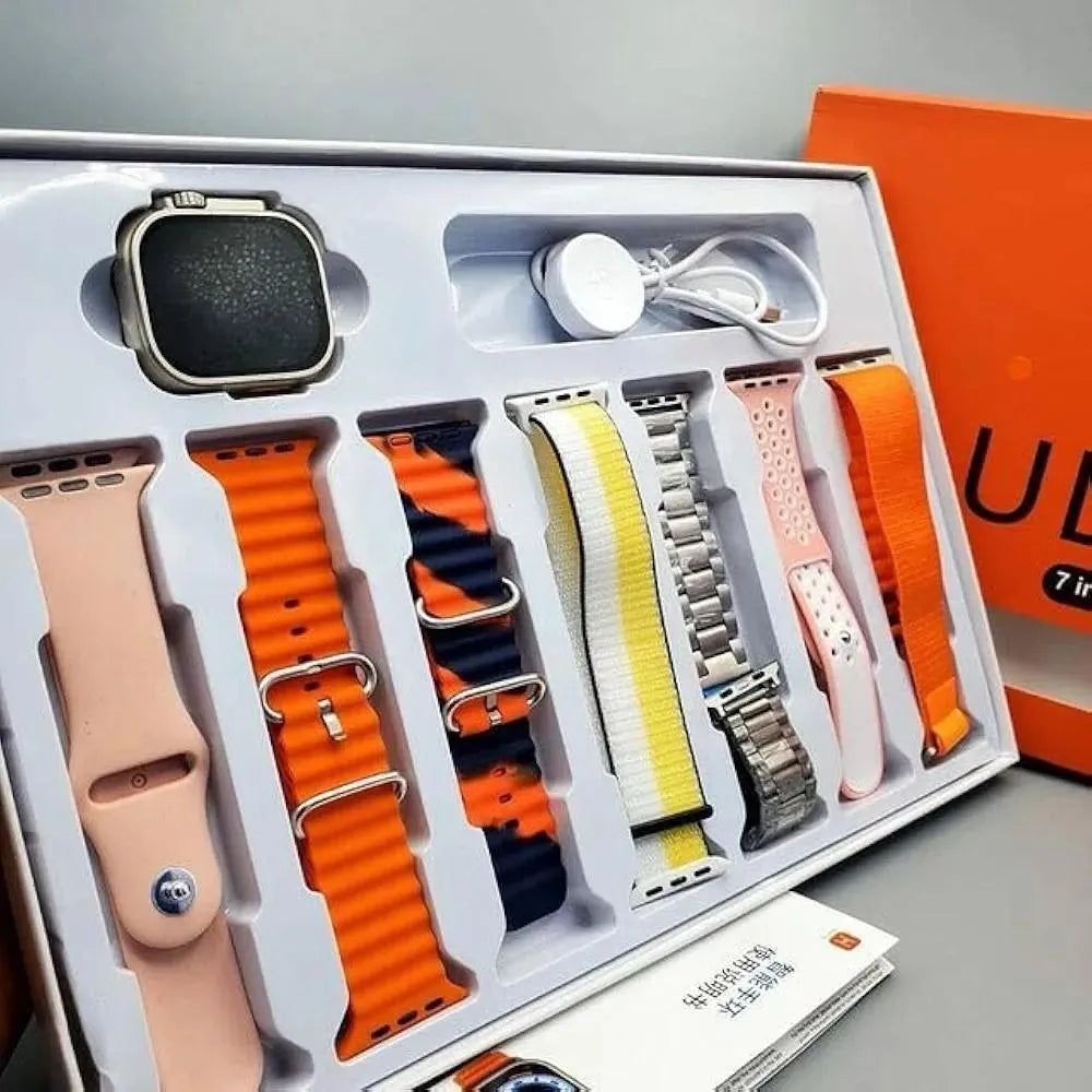 Ultra 7-in-1 Smartwatch Strap Set