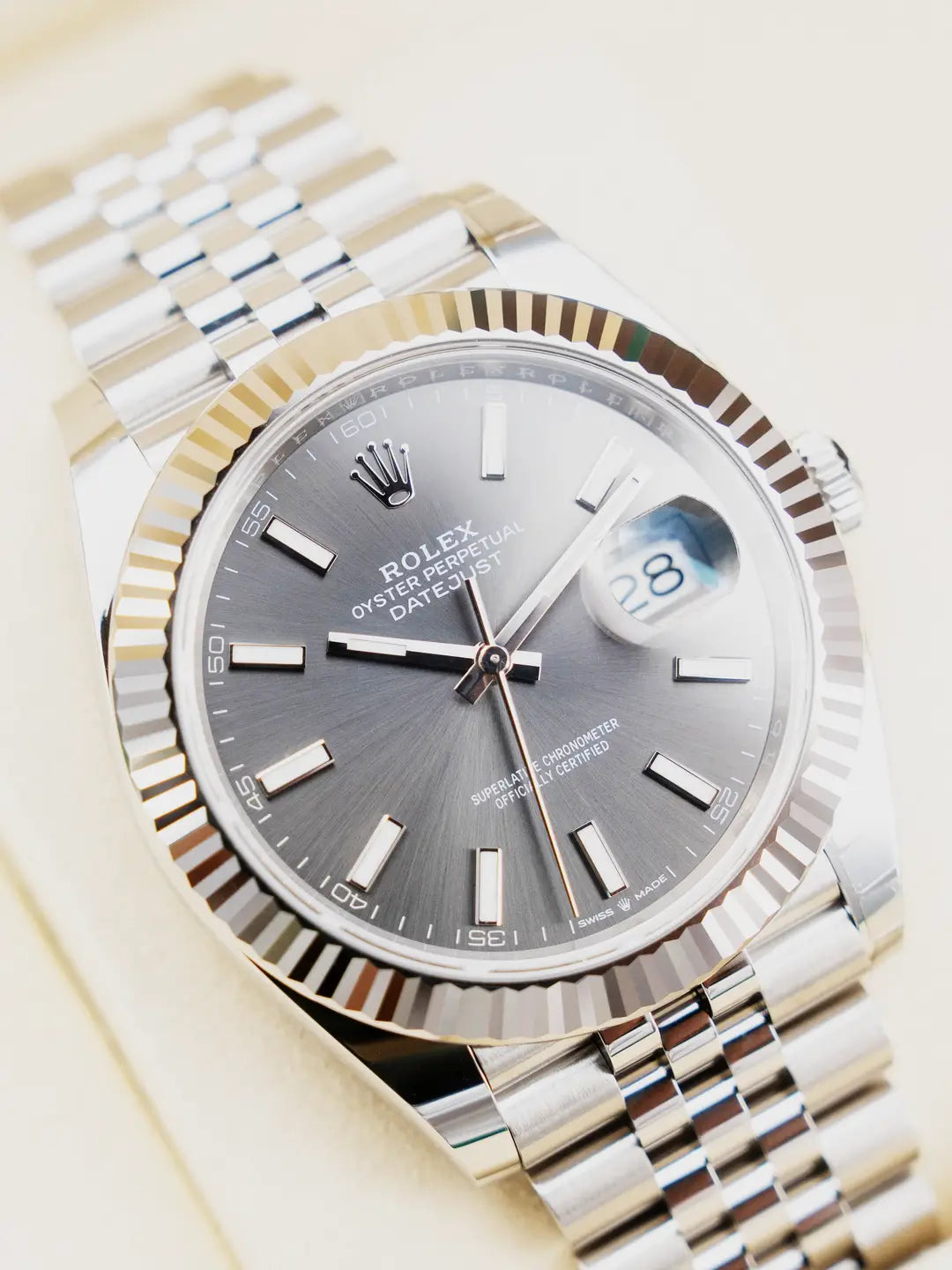 Silver Luxury Watch